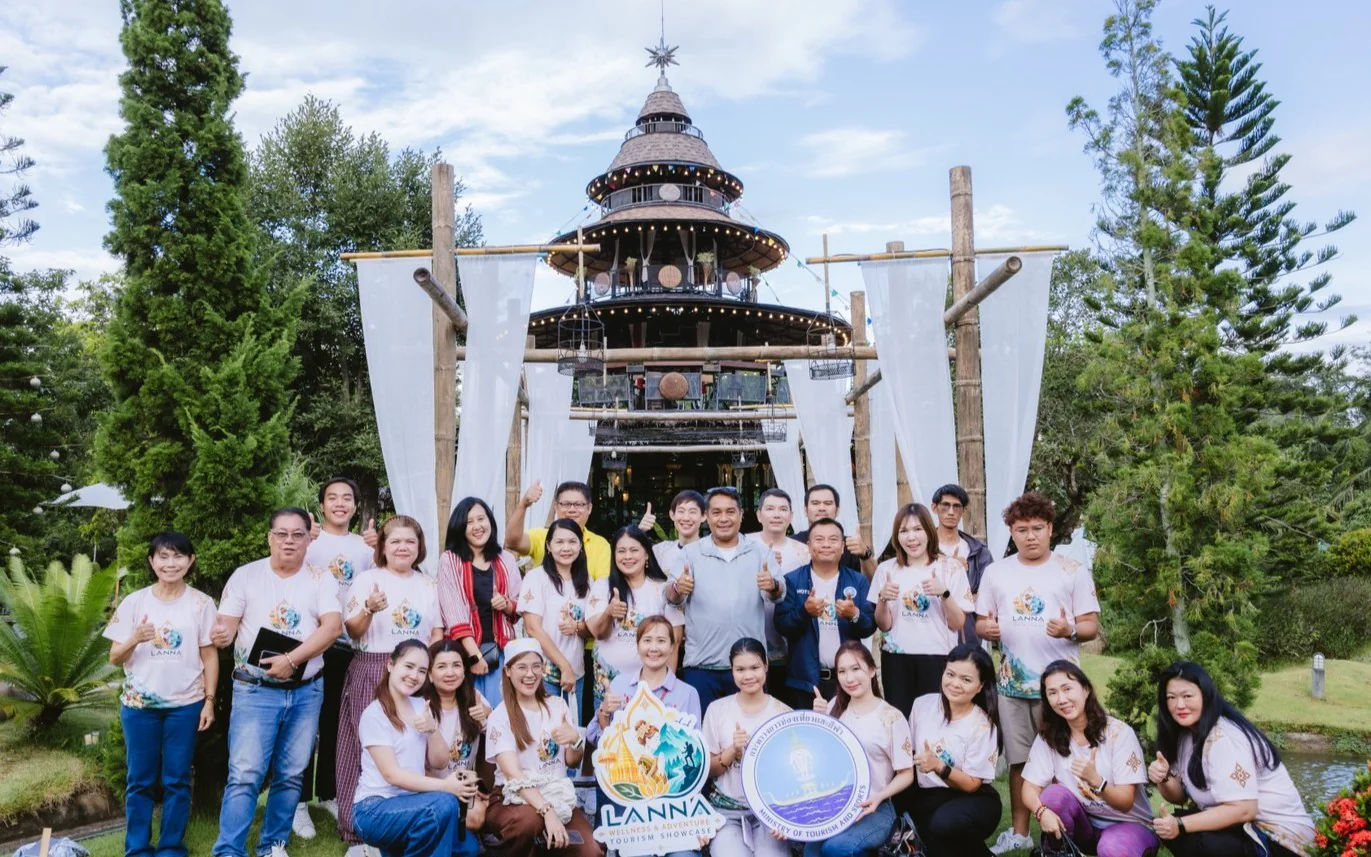 นำคณะสื่อมวลชนและผู้ประกอบการภาคการท่องเที่ยว ร่วมกิจกรรมสำรวจเส้นทางท่องเที่ยวเชิงสุขภาพ (FAM Trip) เส้นทางเชื่อมโยงเชียงใหม่ – ลำพูน วันที่ 2