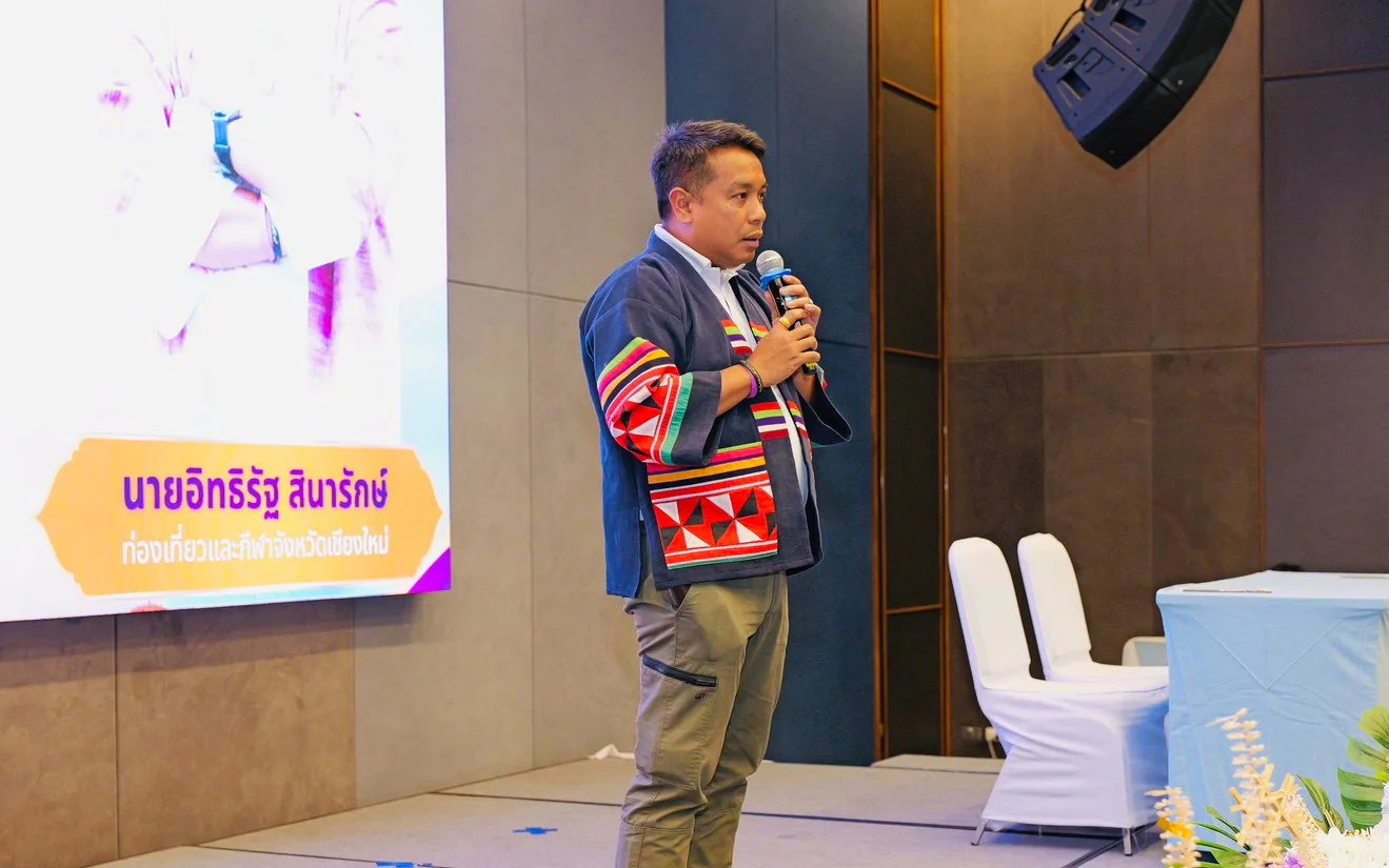 กล่าวต้อนรับและบรรยายพิเศษในกิจกรรมพัฒนาศักยภาพนักสร้างสรรค์กิจกรรมและงานเทศกาล